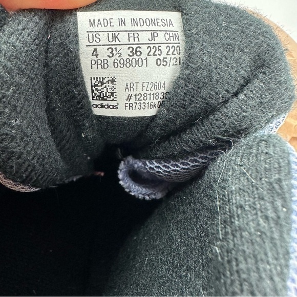 adidas Kids Shoes in Gray and Green - Picture 9 of 11